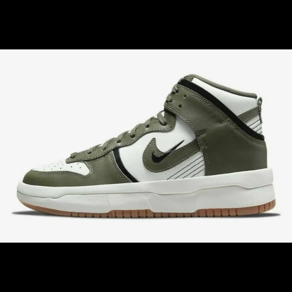 NIKE Dunk High Up ‘Cargo Khaki’ Women’s Size 7.5 DH3718-103 New Without Box - Picture 1 of 6